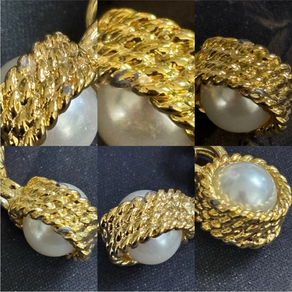 Vintage 80s Givenchy Lucite Charm Bracelet Chunky Heart Goldtone Runway SZ 6-3/4 - Picture 7 of 16